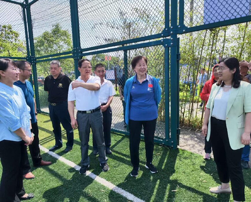 省老體協(xié)調(diào)研組在三明市調(diào)研基層老年人體育工作
